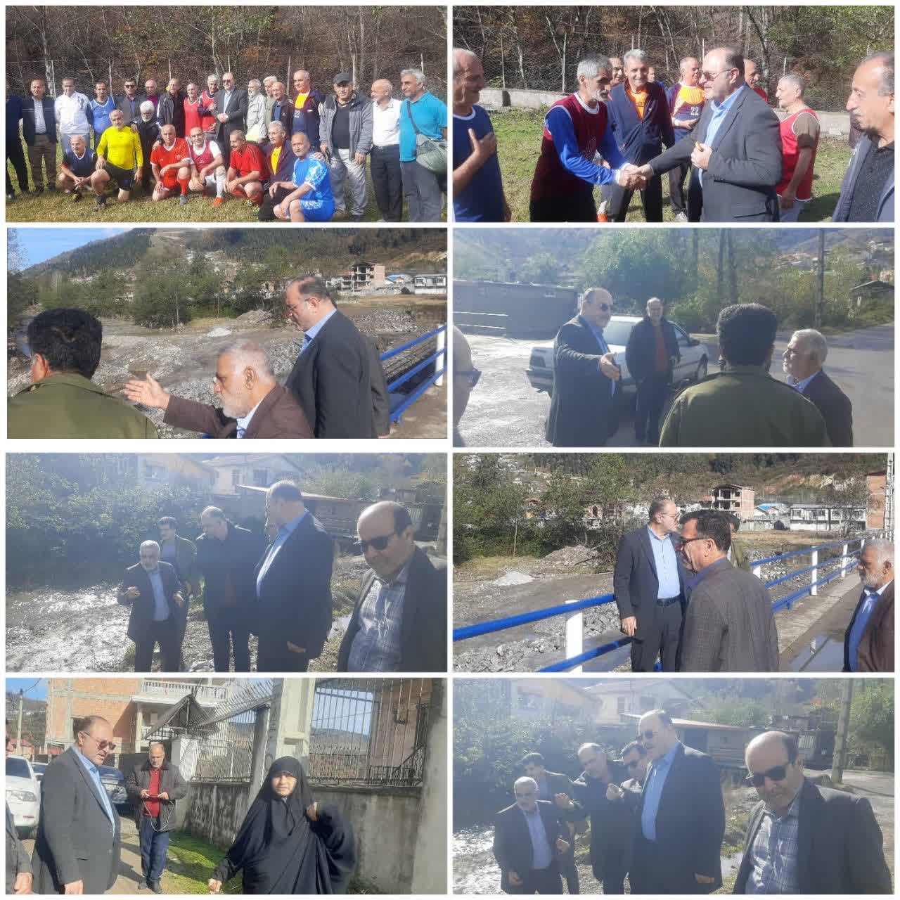 جمعه ای پرکار برای پاریاو فرماندار#گزارش ها و بازدیدها